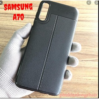 Ốp lưng dẻo samsung galaxy a10, a20,a30,a50,a70, vân giả da auto focus chống sốc