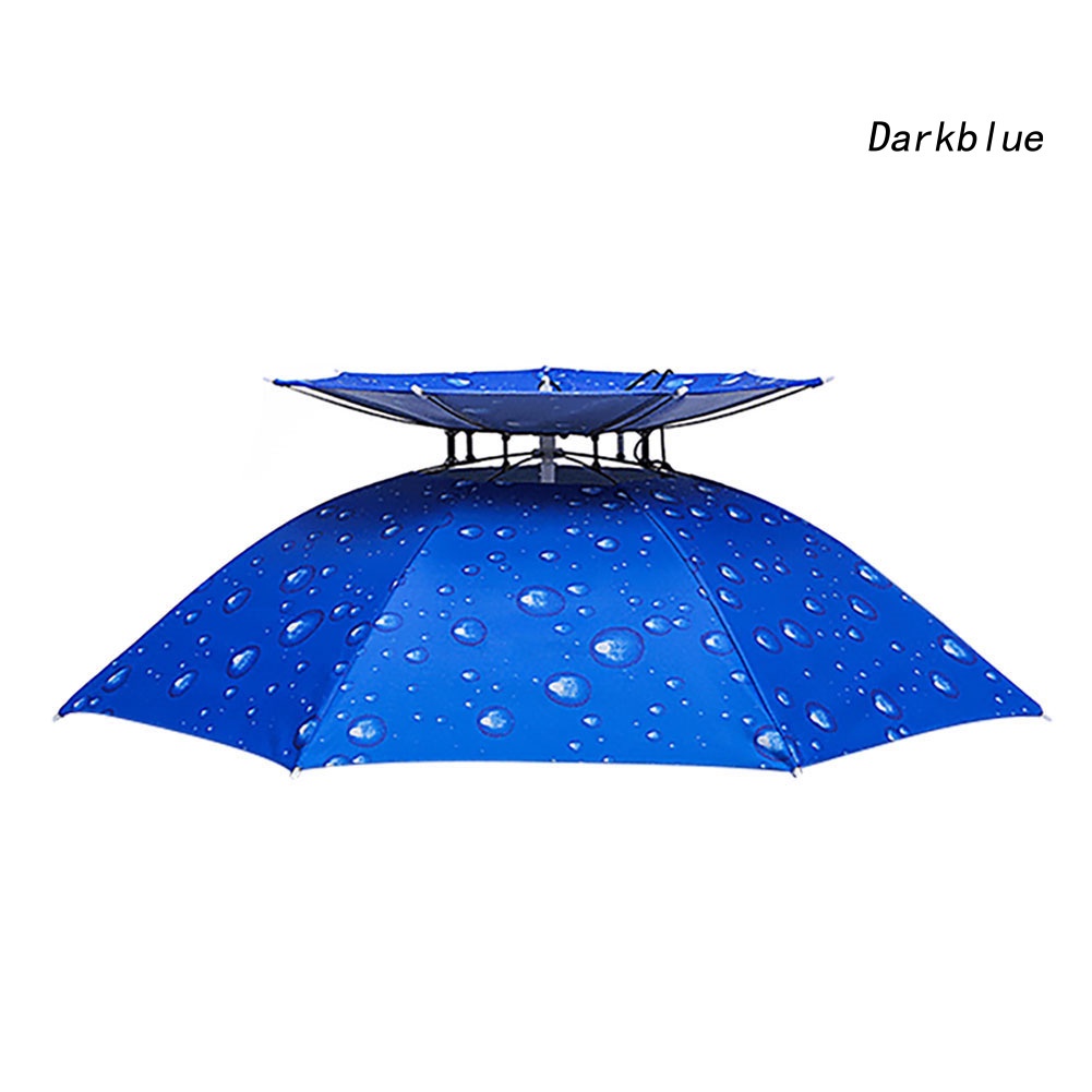 Dù Gấp Gọn Chống Tia UV Chống Gió Tiện Lợi Đi Câu Cá