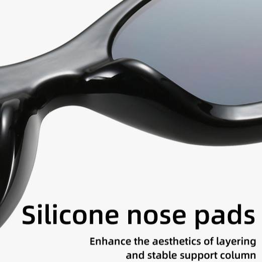 Kính mát gọng nhựa phong cách hip hop cho nữ