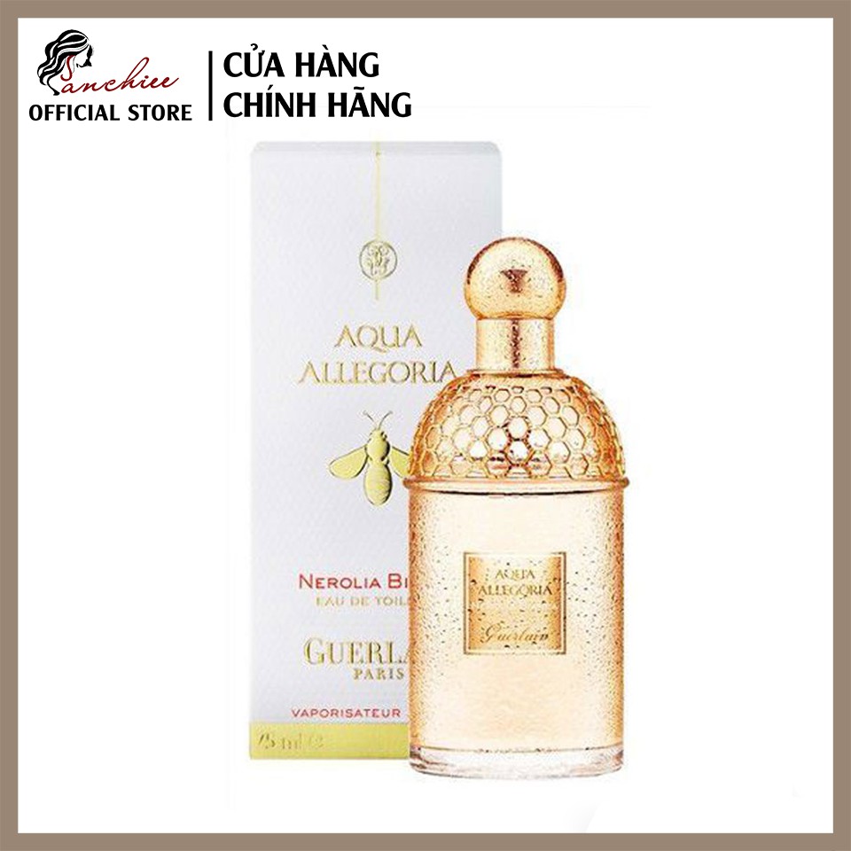 💯Nước hoa mini [𝘊𝘩𝘪́𝘯𝘩 𝘏𝘢̃𝘯𝘨]  Guerlain Aqua Allegoria Nerolia Bianca  5/10/20ml. hương cam chanh dành cho cả nam và nữ