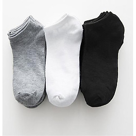 Combo 3 đôi tất nam kháng khuẩn cổ ngắn