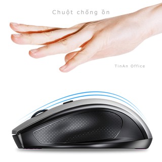 Chuột Không Dây Inphic Chống Ồn, Wireless Mouse