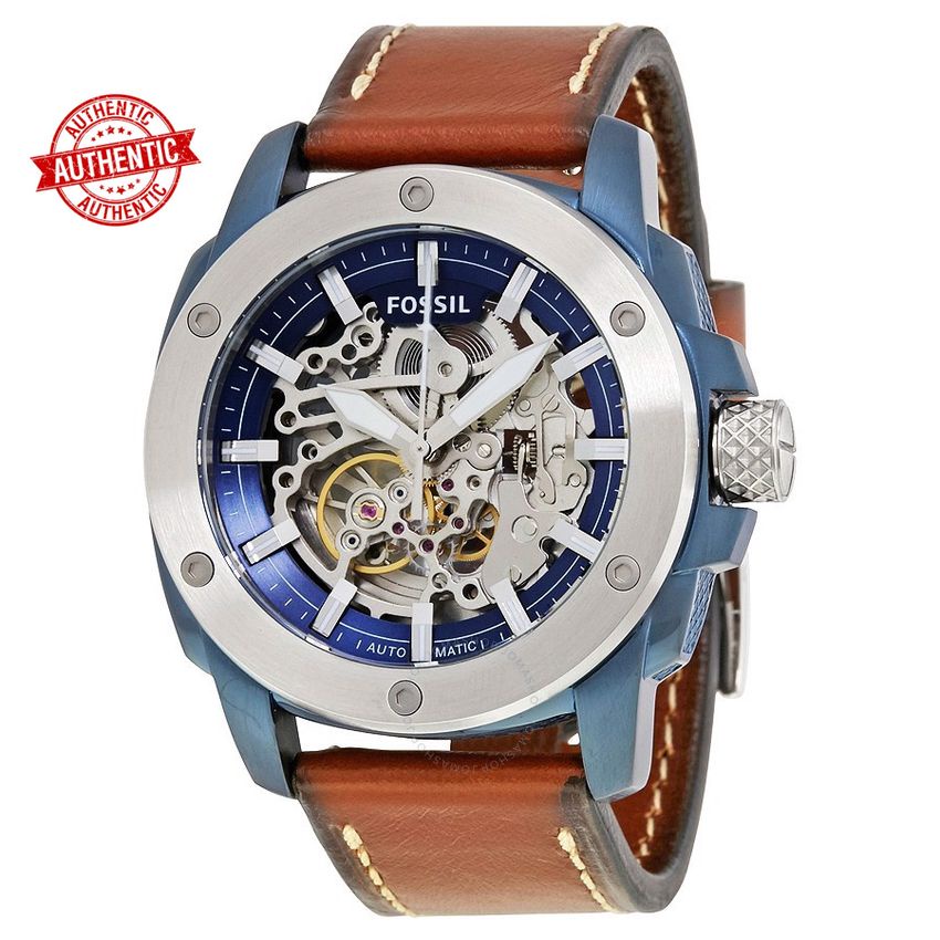 Đồng Hồ Nam Fossil ME3135 50mm Lộ Cơ Authentic