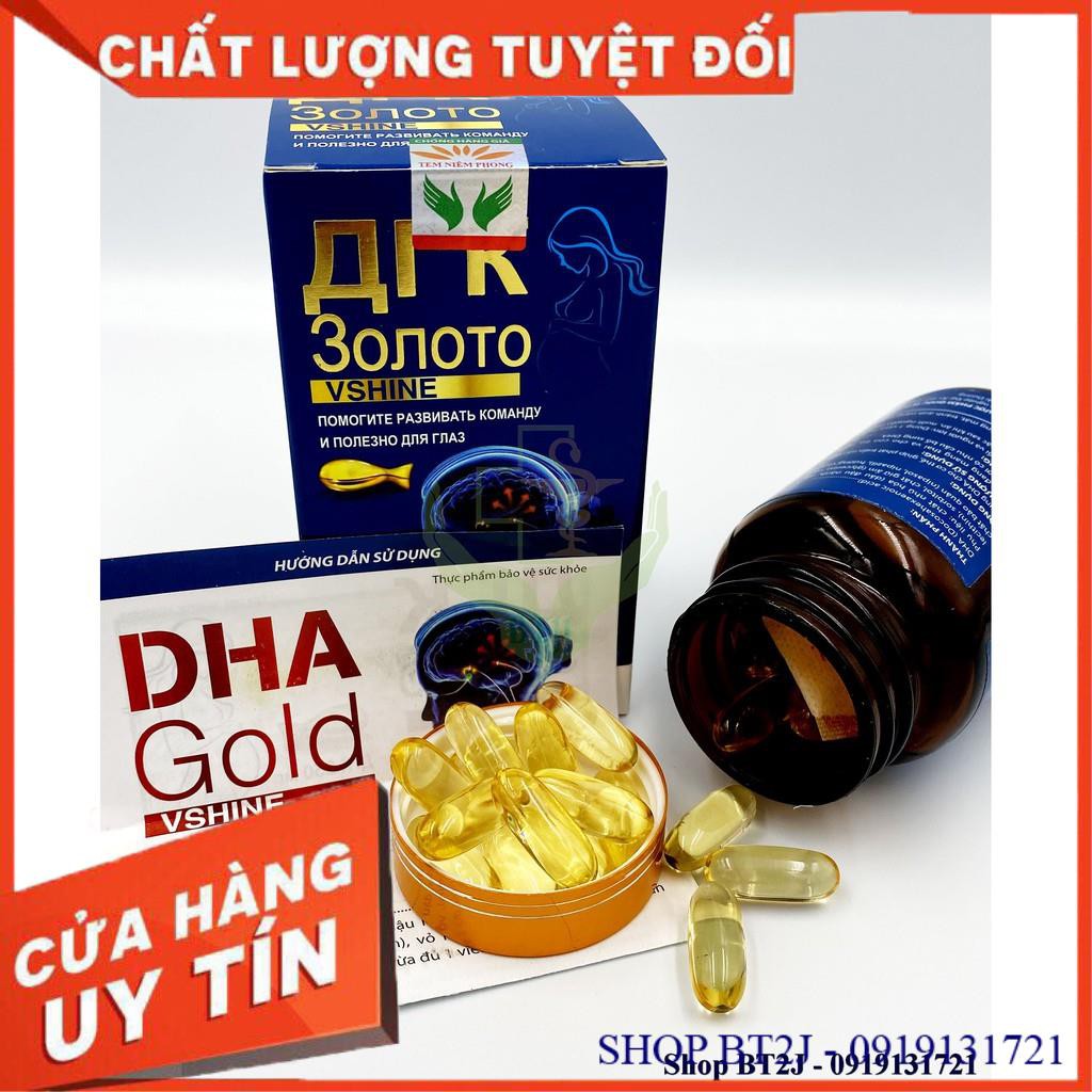 Viên Bổ Sung DHA Gold Vshine  -  Hộp 30 Viên