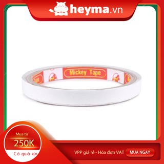 Băng dính 2 mặt mỏng 1cm ❁◕ ‿ ◕❁