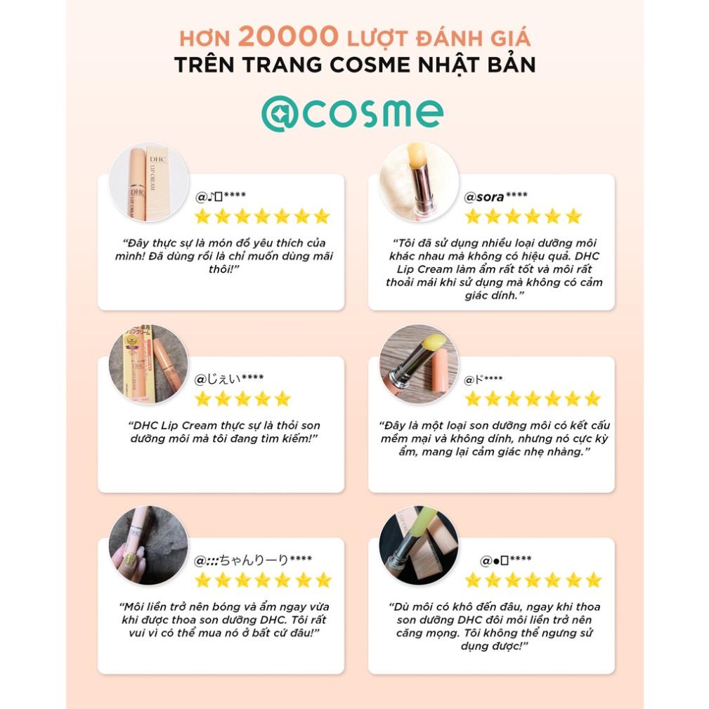 Son Dưỡng Môi DHC Lip Cream 1,5g - MIE SHOP