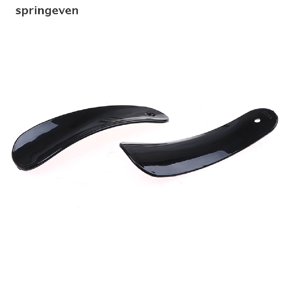 Set 2 Phụ Kiện Gắn Đế Giày Bằng Nhựa Màu Đen 11cm