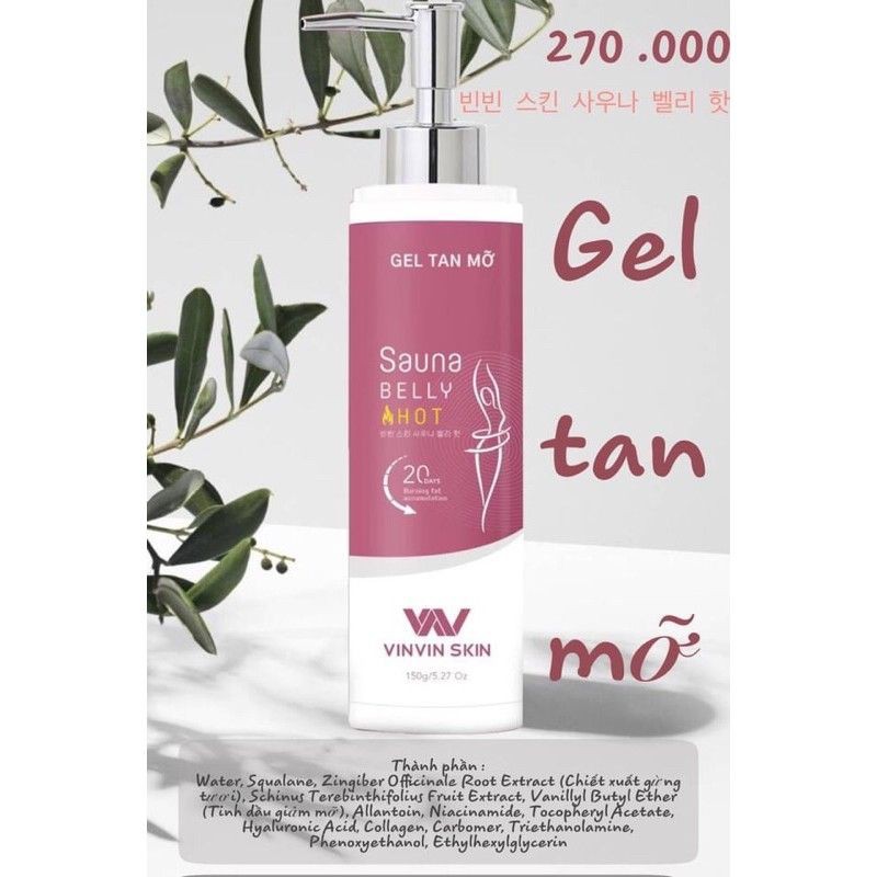 Vinvinskin giảm mỡ