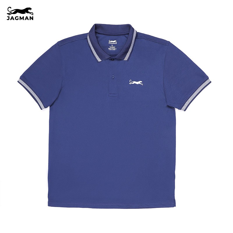 Áo thun nam có cổ Jagman cao cấp JPL004