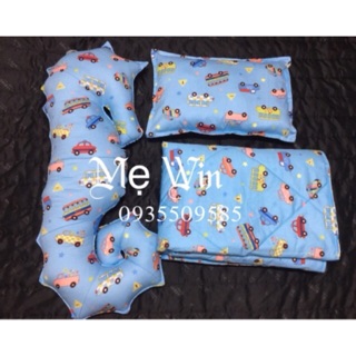 Mền gối thú ôm cho bé ( combo)