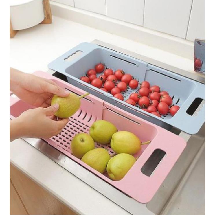 Rổ nhựa rút gọn ecco đa năng gác bồn rửa chén ( tuyển khách sỉ)