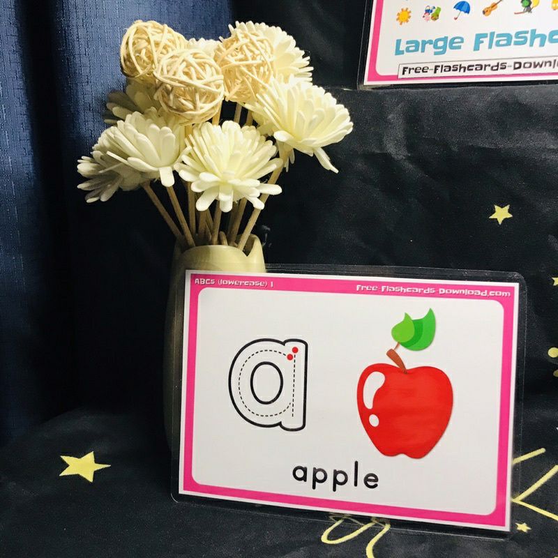 🍉Thẻ flashcard bảng chữ cái Tiếng Anh cho bé
