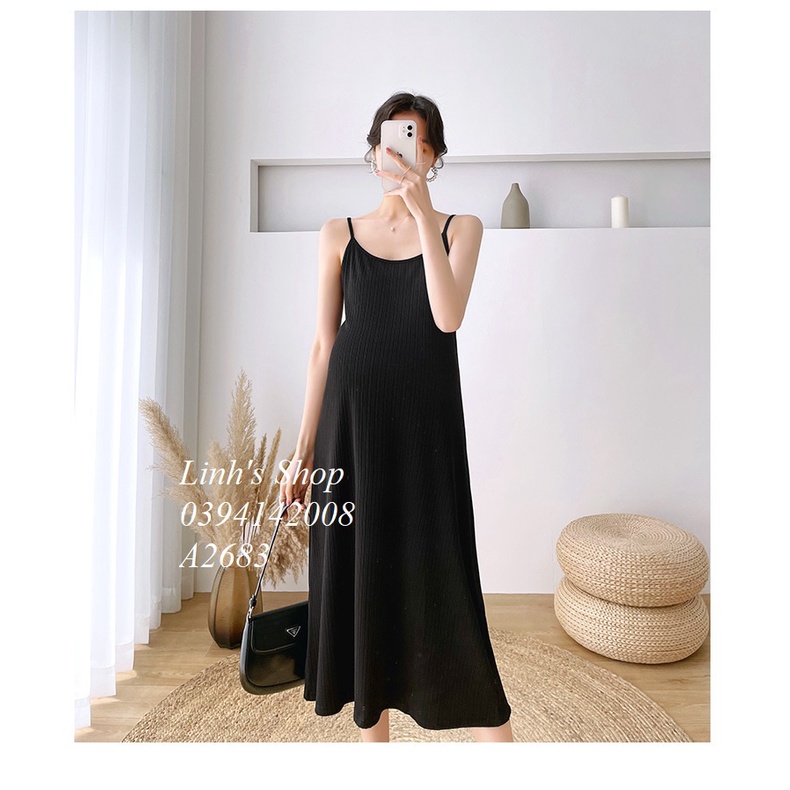 Set Áo Váy Len Bầu A2683