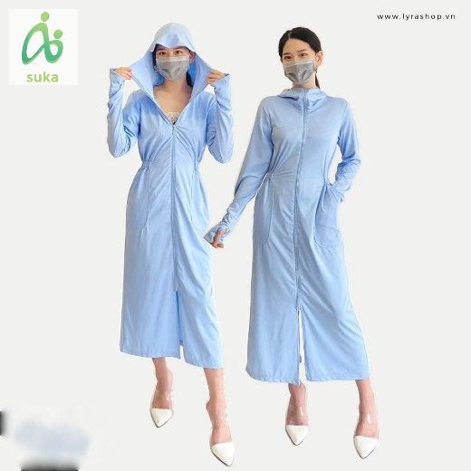 Áo Chống Nắng Nữ Toàn Thân Thông Hơi Cao Cấp Siêu Đẹp Siêu Mát SK10