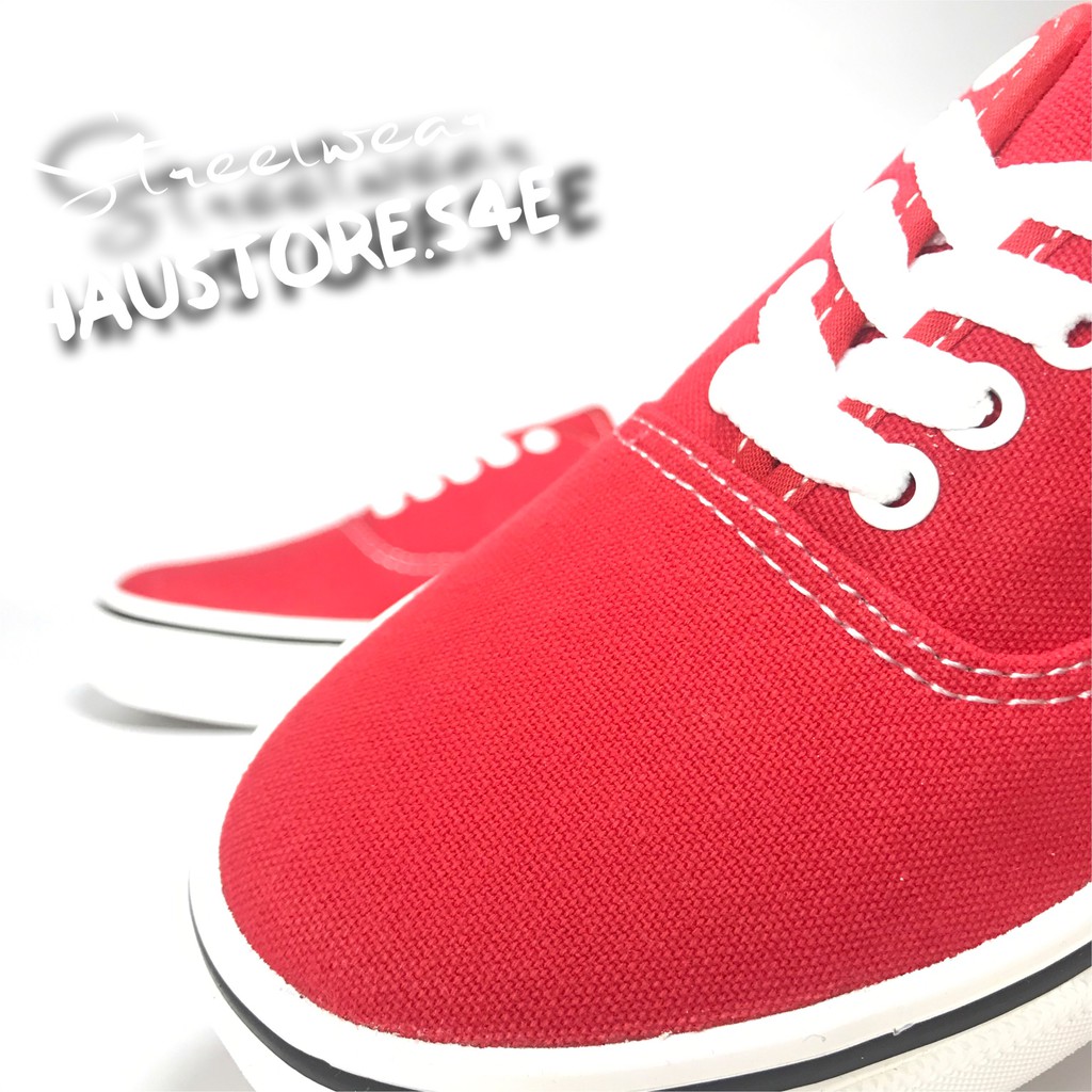 Giày V Classic Đỏ full Box,tag tặng dây V |Ảnh thật,vidieo thật - Freeship|