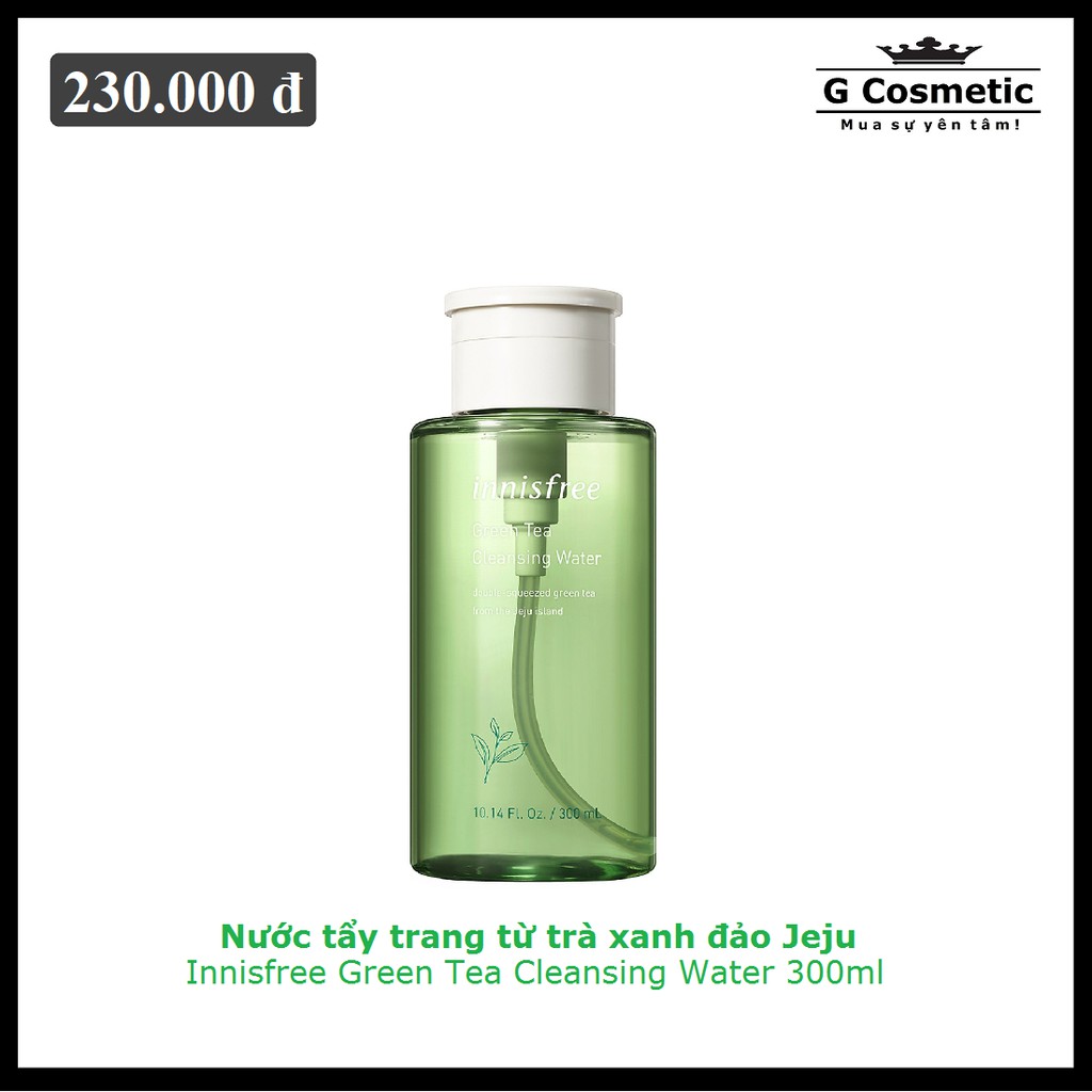 Nước Tẩy Trang Innisfree Green Tea Cleansing Water 300ml