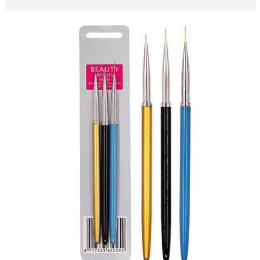 Set cọ nét 3 cây