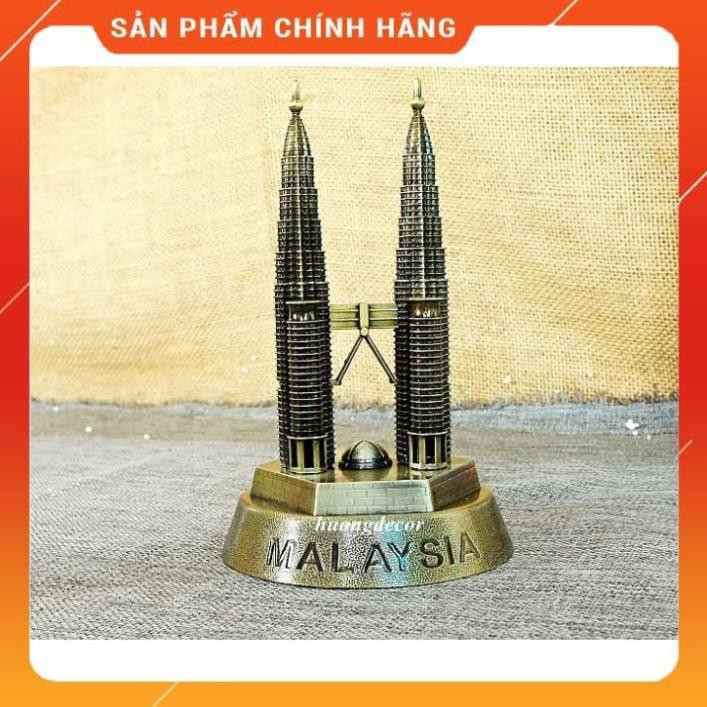 Tháp đôi Petronas Malaysia(đế tròn) A472-1 Sản phẩm như mô tả