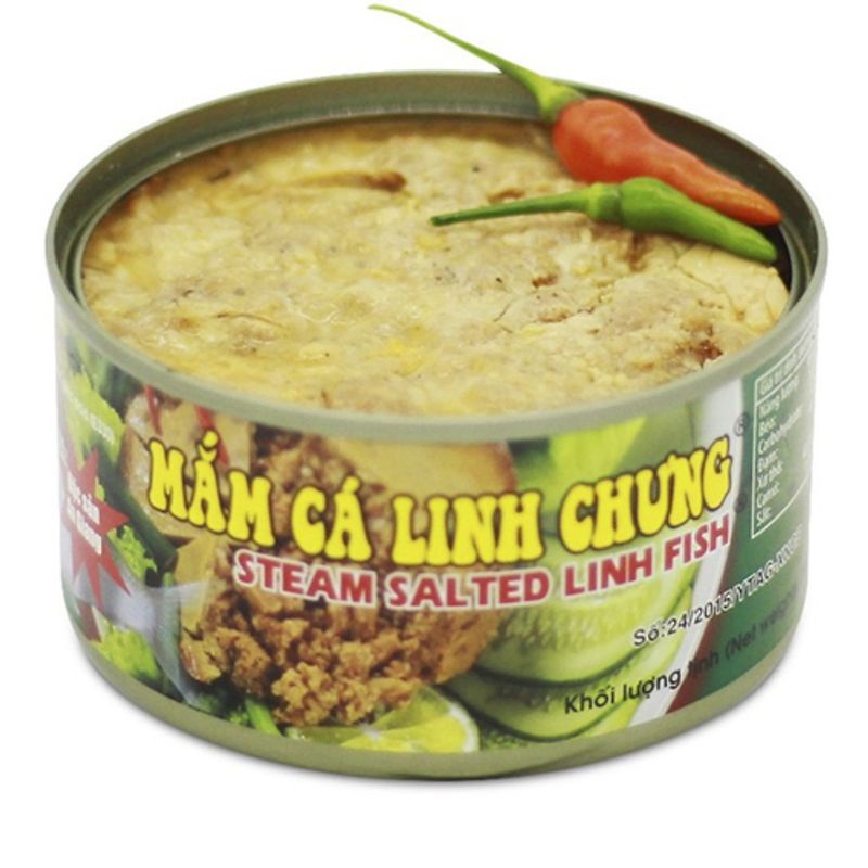 MẮM CÁ LINH CHƯNG đóng hộp 200g thương hiệu ANTESCO (đặc sản AN GIANG)