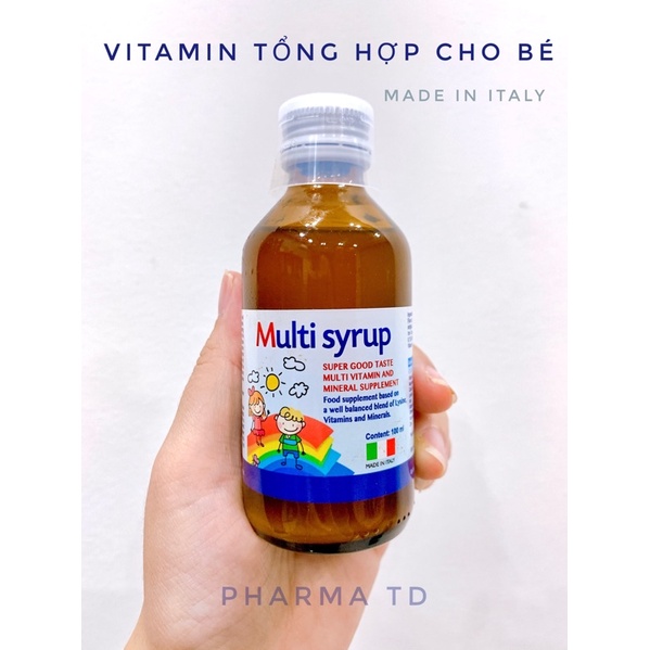 Multi Syrup - Siro vitamin [Nhập khẩu Ý]
