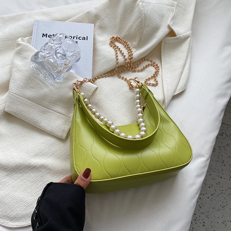 Ielgy niche Túi Đeo Một Bên Vai Dập Nổi Cao Cấp Cho Nữ