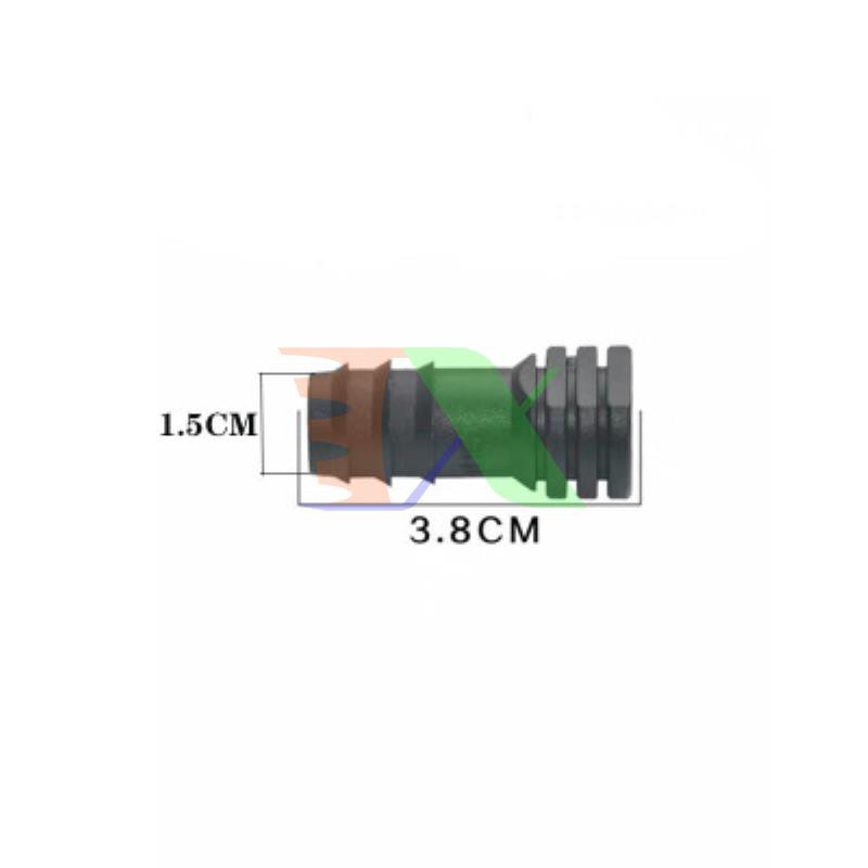 Bịt đầu cho ống Φ16 mm BIT16, Nút bịt ống PE, LDPE, HDPE, PVC D16, Khóa cuối ống 16