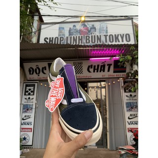 Giày Sneaker V.ans Old skool xanh đen