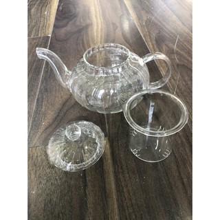 Bộ ấm chén pha trà thủy tinh Zeno SET51