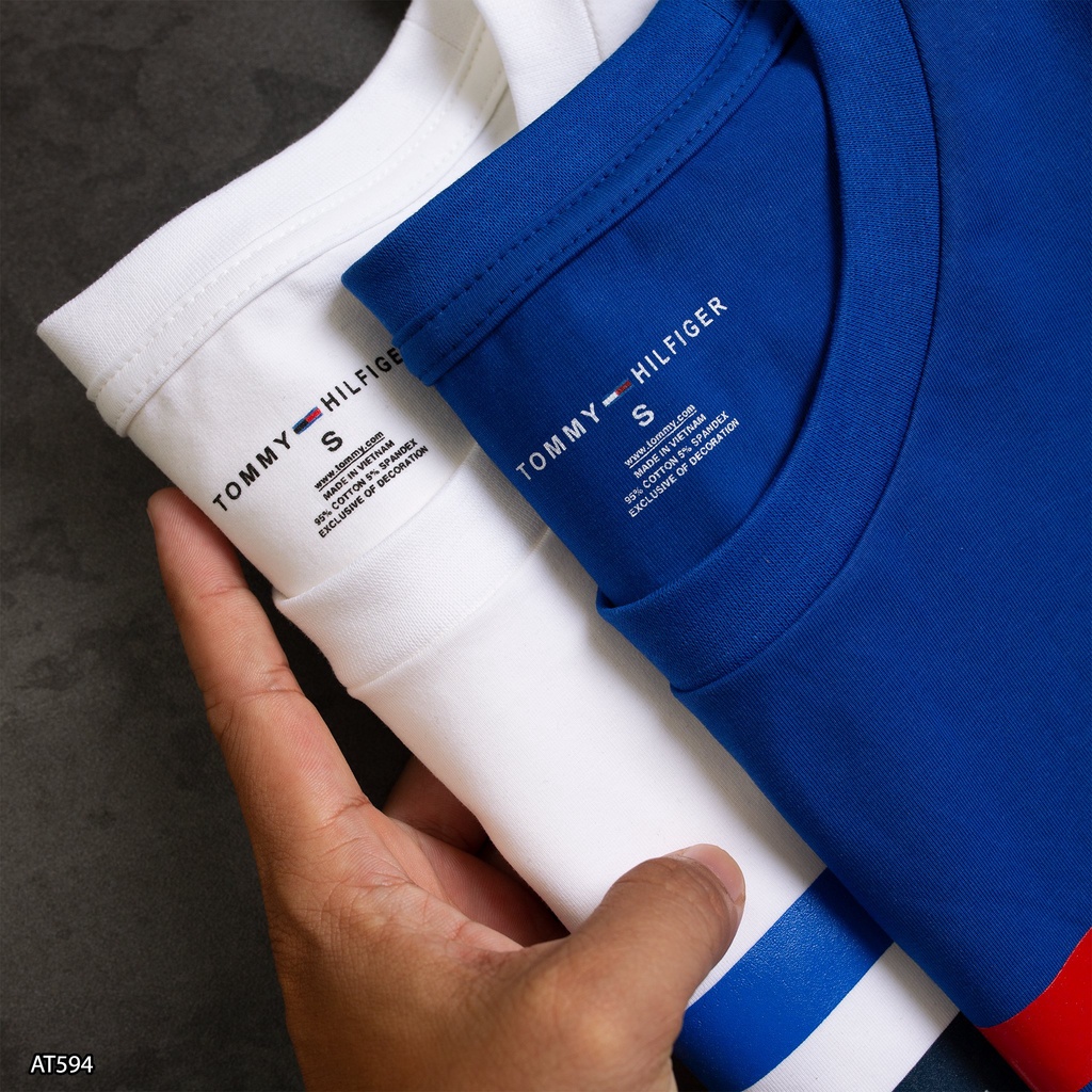 Áo phông nam tay ngắn 100% Cotton At594 - áo thun nam VNXK