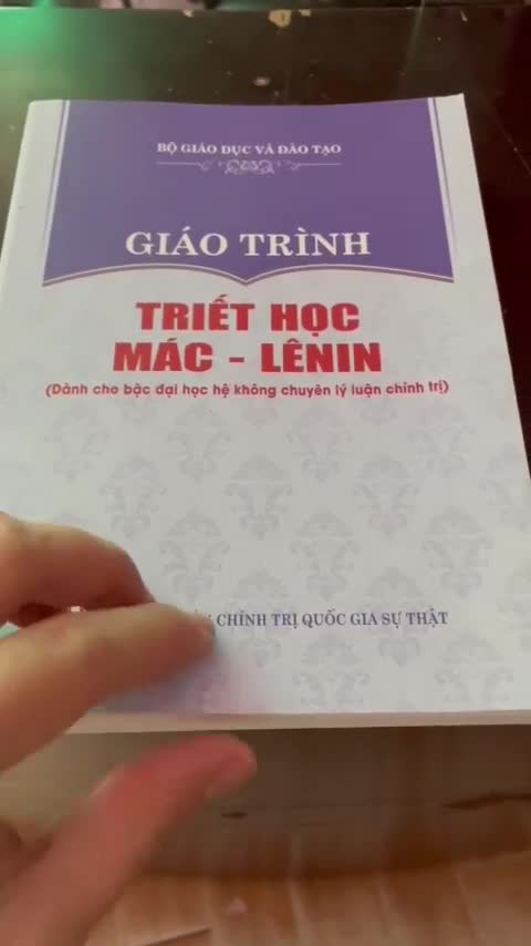 [Sách] Giáo trình Triết học Mác – Lênin (Dành cho bậc đại học hệ không chuyên lý luận chính trị) | BigBuy360 - bigbuy360.vn