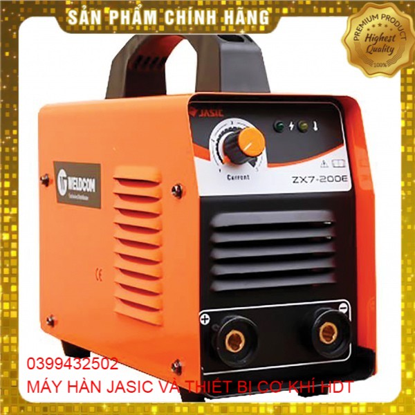 [BÁN CHẠY] Máy hàn mini, điện tử ZX7 200E(Jasic hàng chính hãng) ĐẠI LÝ HDT