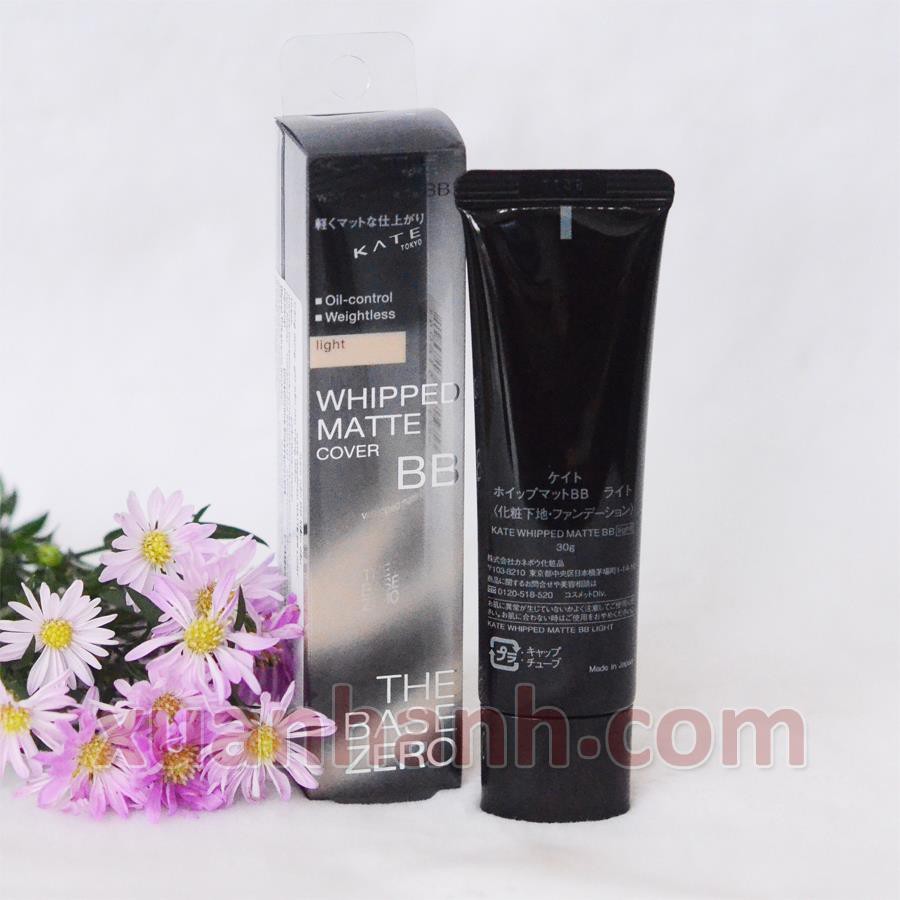 BB Kanebo Kate Whipped Matte Cover tất cả trong 1, có 2 tông Light/Medium | BigBuy360 - bigbuy360.vn