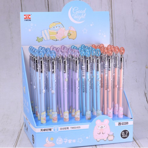bút chì sumikko áo thỏ BC26 trà sữa viết chì ngựa thần pastel xanh hồng cute dễ thương