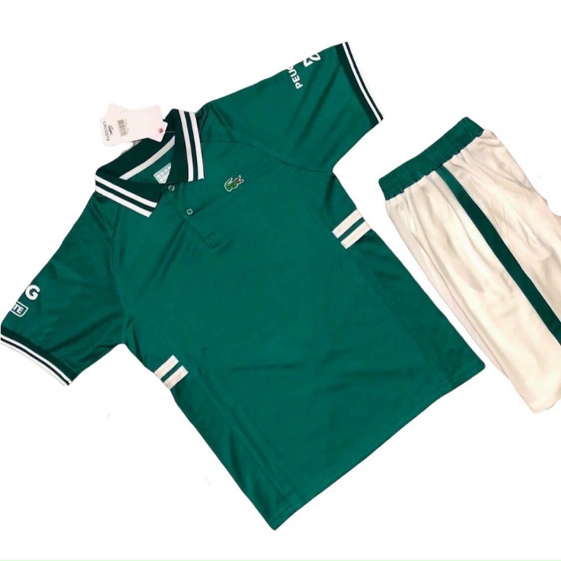 Bộ LACOSTE - Bộ Thun Nam LACOSTE - Áo Cộc Polo, Quần Đùi - Chất Liệu LACOST Co Dãn 4 Chiều Dày Dặn - Tôn Dáng.
