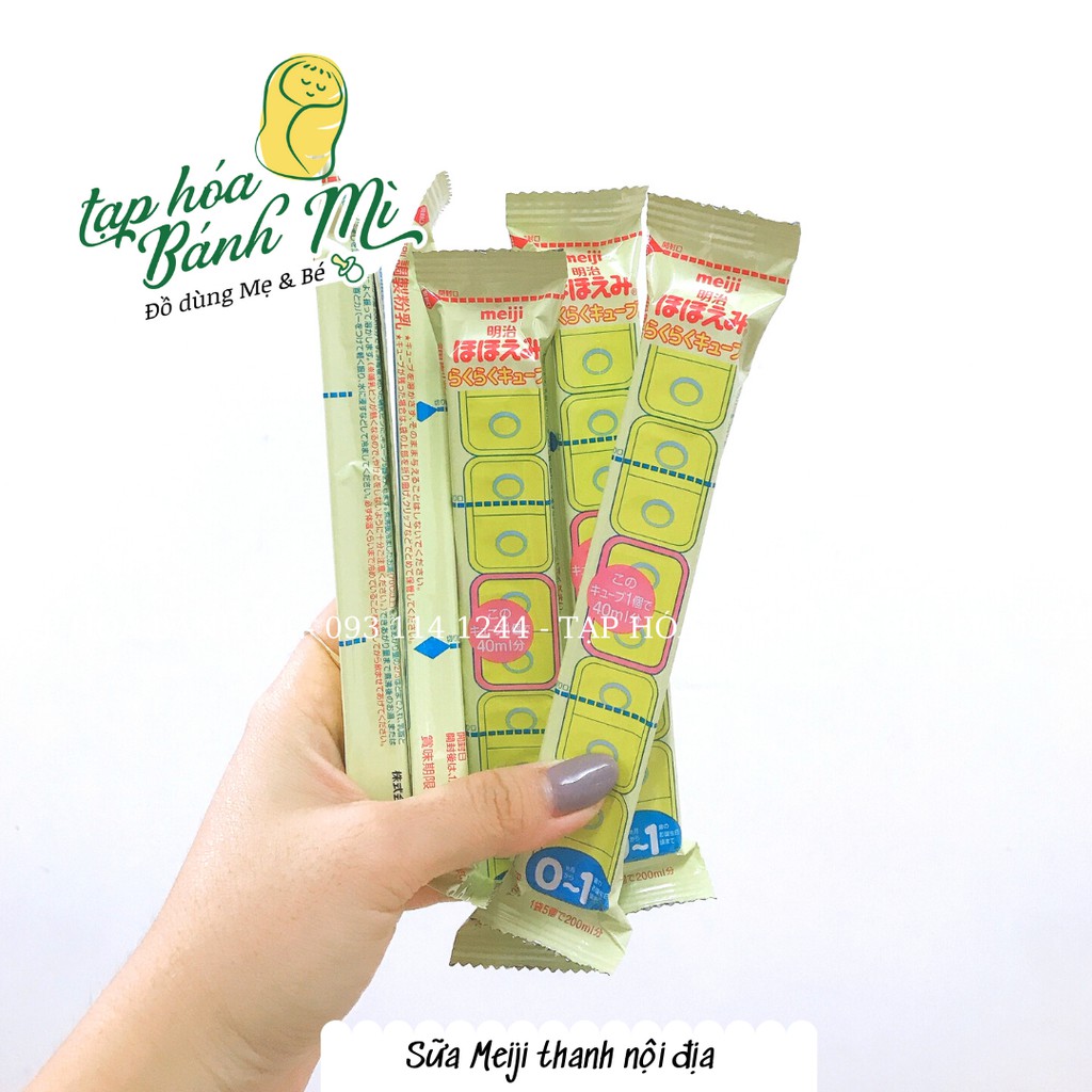 (Tách lẻ) Sữa thanh Meiji nội địa 27g