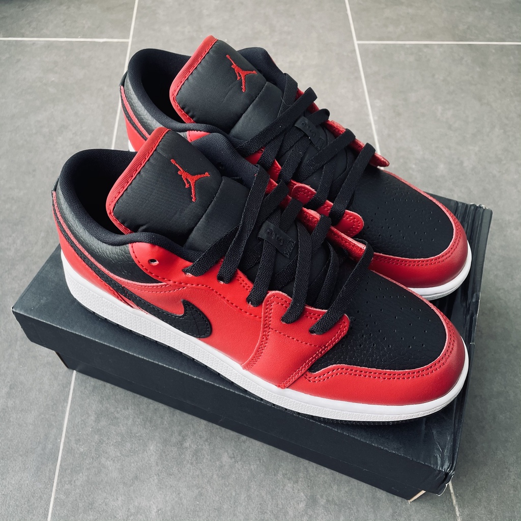 Giày chính hãng Jordan 1 Low  đế bằng thời trang fashion hot hit*