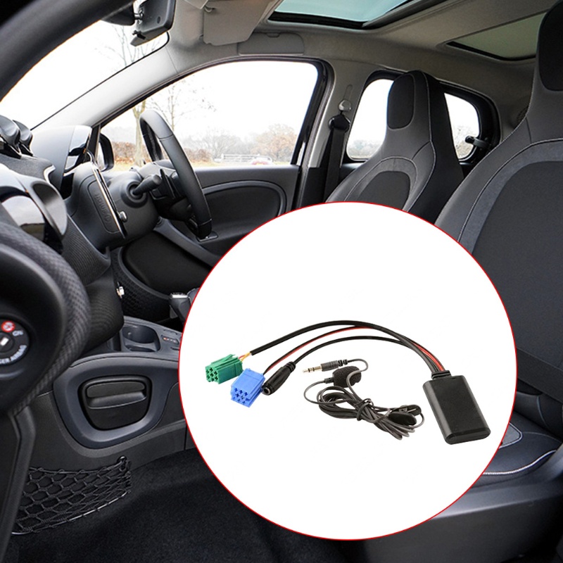 Bộ Thiết Bị Nhận Tín Hiệu Âm Thanh Bluetooth 5.0 Không Cần Gọi Kèm Micro Cho Xe Hơi Renault-
