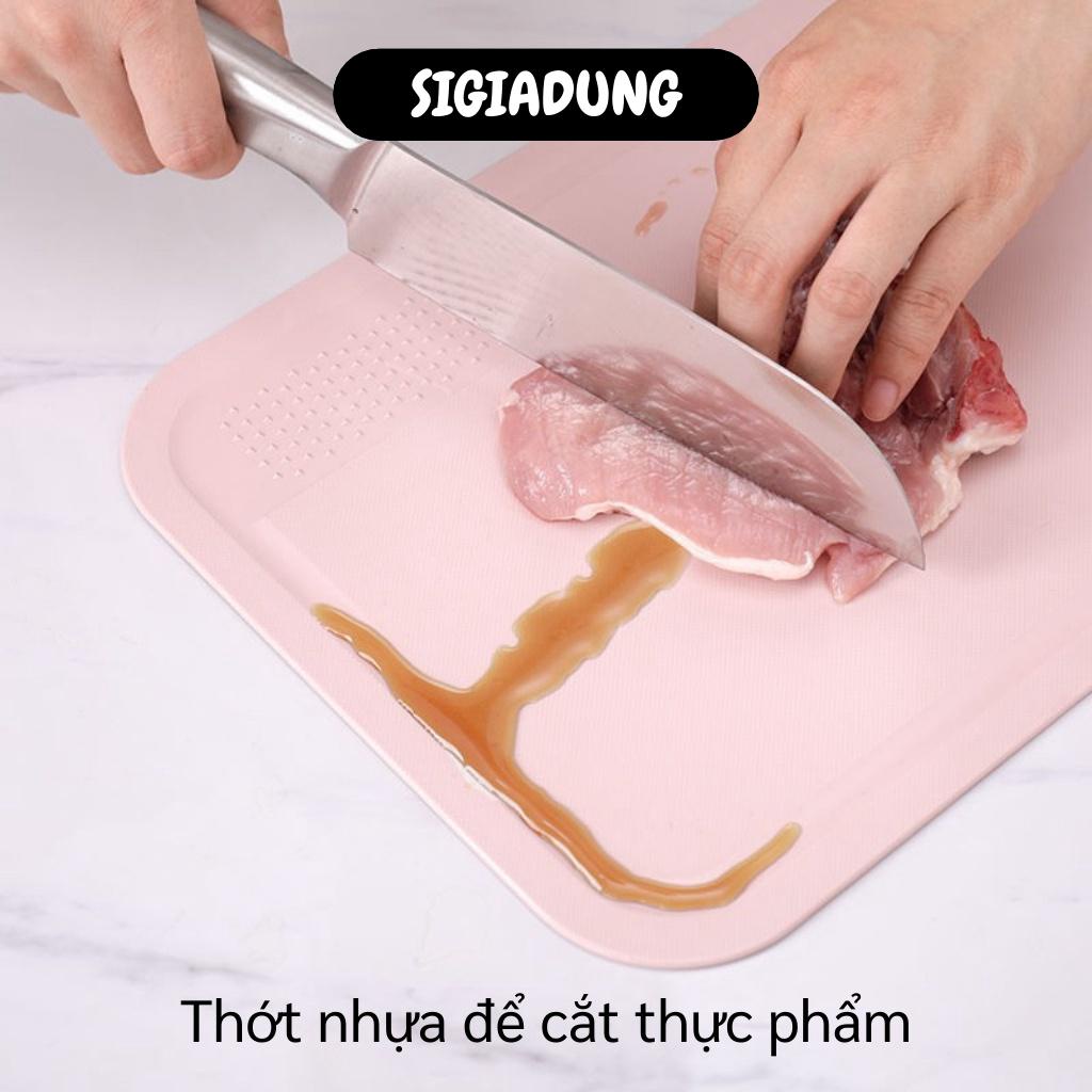 [SGD] Thớt Đa Năng Gấp Gọn - Bộ Thớt Rổ Kèm Chậu 3in1 Gác Bồn Rửa Chén Tiện Dụng 8387