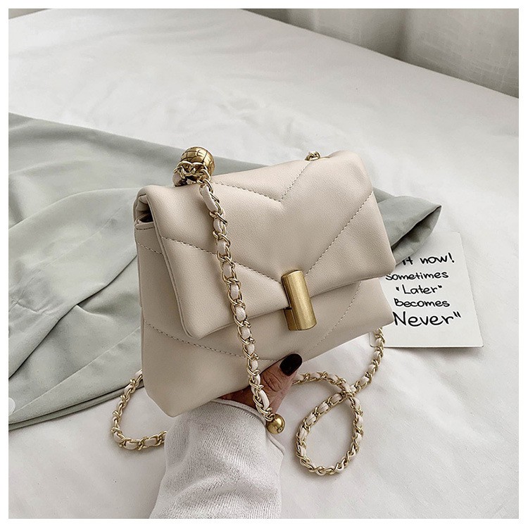 Túi xách nữ đeo chéo cao cấp khóa dọc _ MN49 | BigBuy360 - bigbuy360.vn