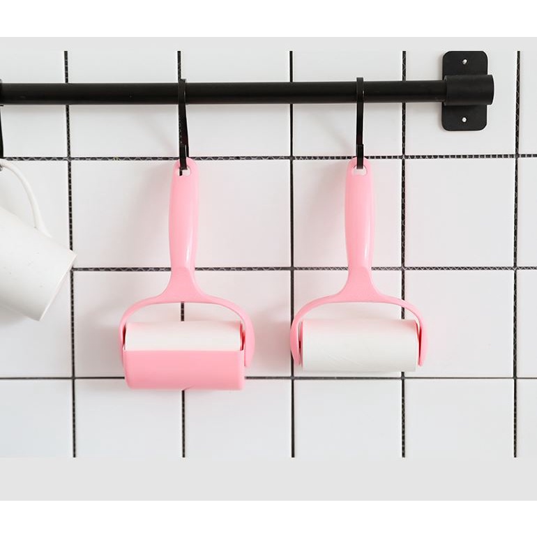 Cây Lăn Bụi Tặng Kèm 2 Lõi Lăn Làm Sạch Quần Áo, Chăn Nệm, Sofa, Lông Chó Mèo