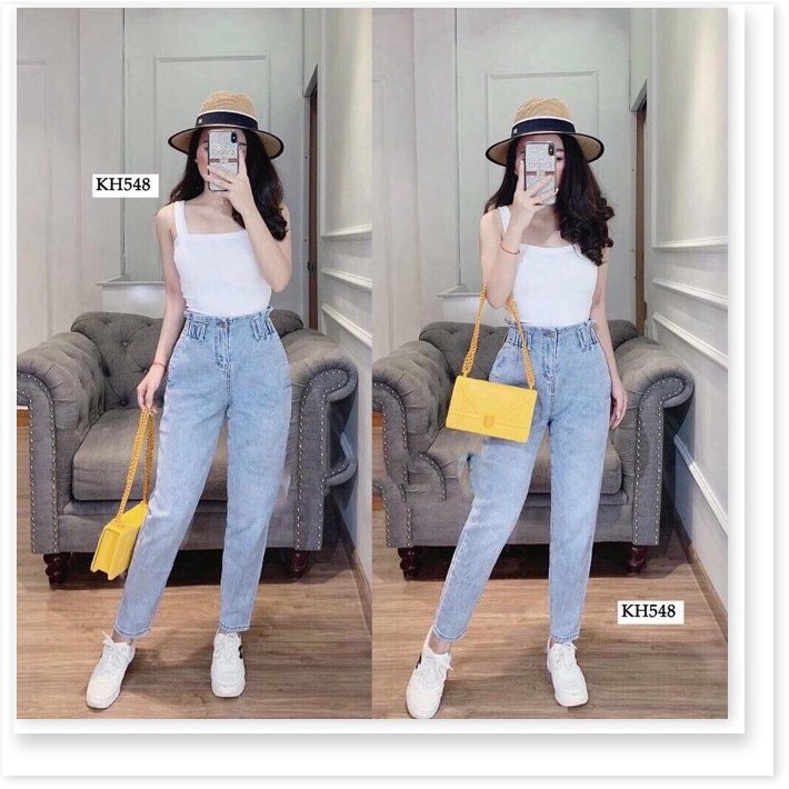 ⚡️SIÊU HOT⚡️QUẦN JEAN BAGGY CẠP CHUN TÔN VÒNG 3