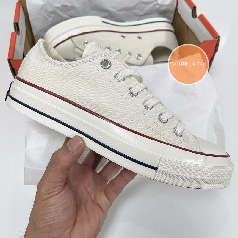 Giày Converse Chuck 1970s Đen, Trắng kem  - Fullbox kèm quà tặng