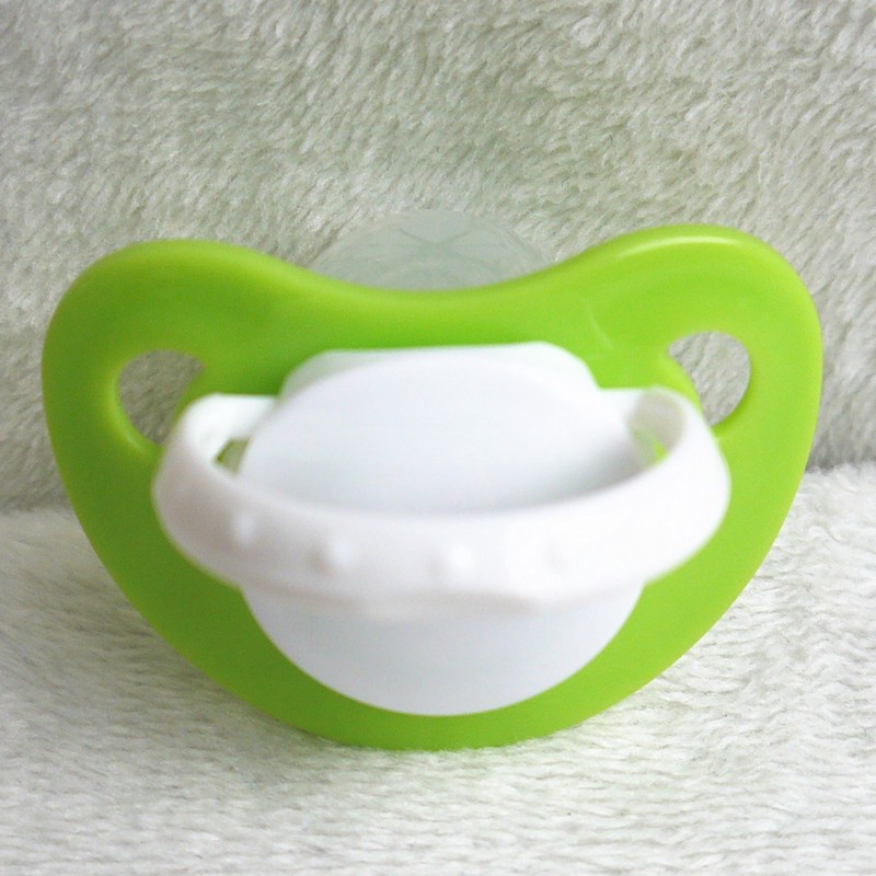 Núm Ti Giả Hình Tròn Bằng Silicone Cho Bé