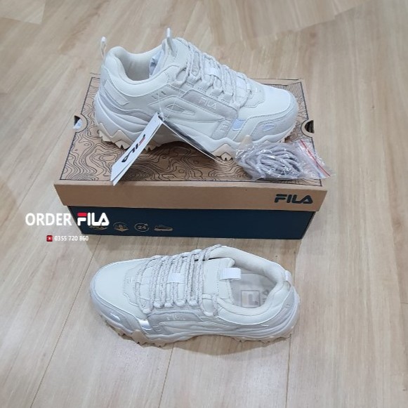 (Đủ bill) Giày Sneaker Thể Thao Nam Nữ FILA OAKMONT TR Vàng Chính Hãng 100%