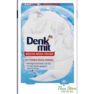 GIẤY (VẢI) TẨY TRẮNG QUẦN ÁO Denkmit Đức
