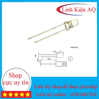 combo 10 led 3 màu rgb 2 chân