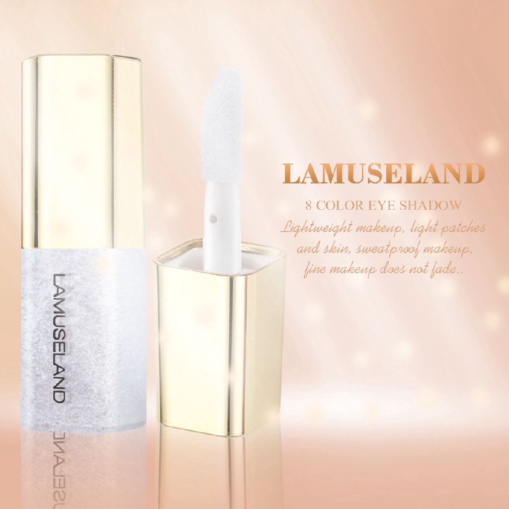 Phấn mắt LAMUSELAND dạng lỏng 8 màu sắc lấp lánh 3.5g LA4004 | BigBuy360 - bigbuy360.vn