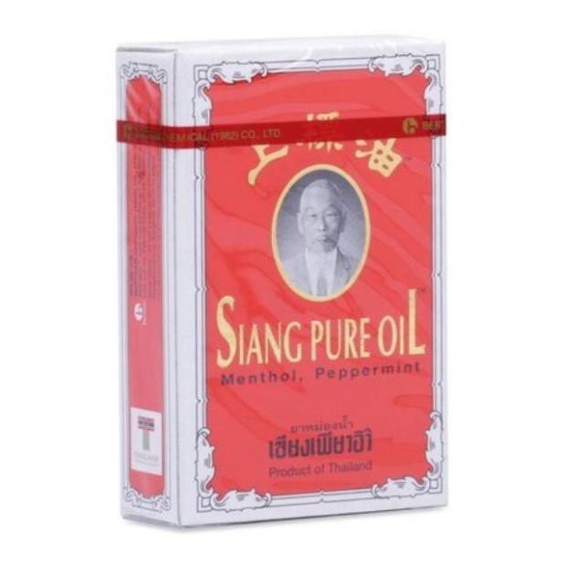 Dầu Gió Thái Lan Nước Vàng Siang Pure Oil 3cc/7cc