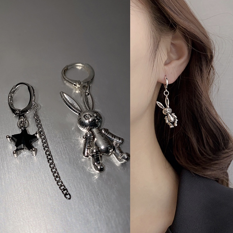 Đôi Khuyên Tai Nữ Đính Đá Lấp Lánh Thời Trang