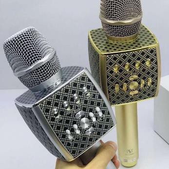 Micro Karaoke Bluetooth YS-95 JVJ Cao Cấp, Micro Livestrem Cầm Tay Thích Hợp Loa Bass - BH 6 tháng